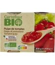 Pulpe de tomates bio CARREFOUR BIO