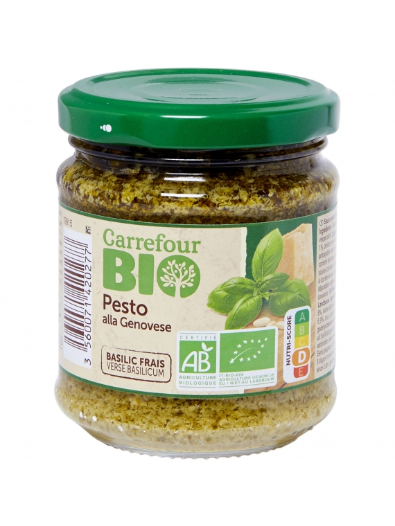 Sauce pesto bio alla Genovese CARREFOUR BIO