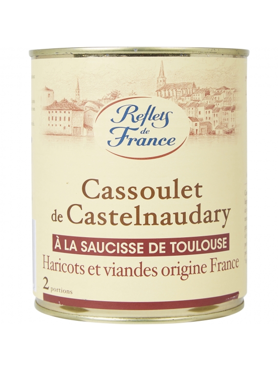 Plat cuisiné Cassoulet au porc REFLETS DE FRANCE