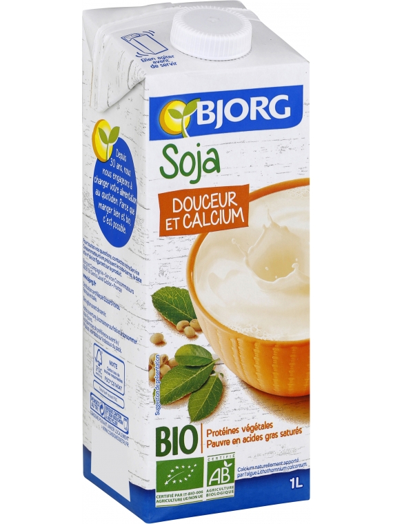 Boisson végétale soja Douceur bio BJORG