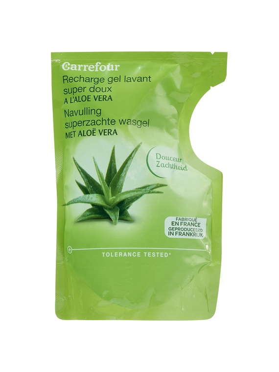 Recharge Gel Lavant Aloe Vera Carrefour