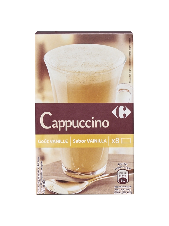 Cappucino Goût Vanille CARREFOUR