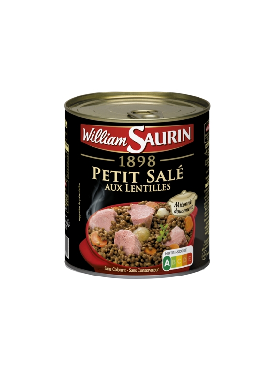 Petit Salé aux Lentilles WILLIAM SAURIN