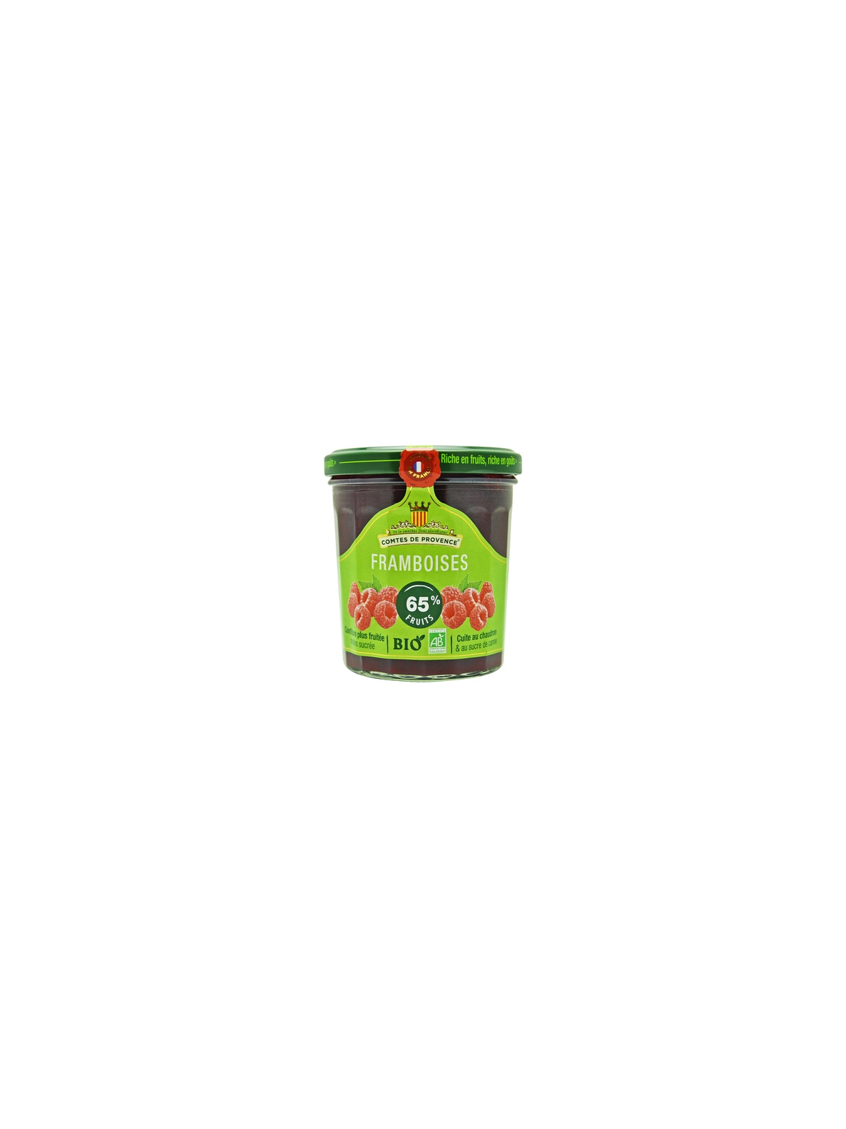 Confiture Framboises Bio LES COMTES DE PROVENCE