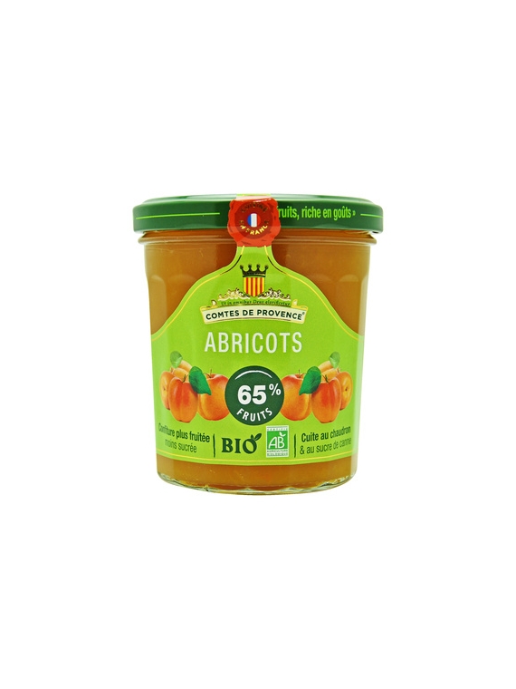 Confiture Abricots Bio LES COMTES DE PROVENCE