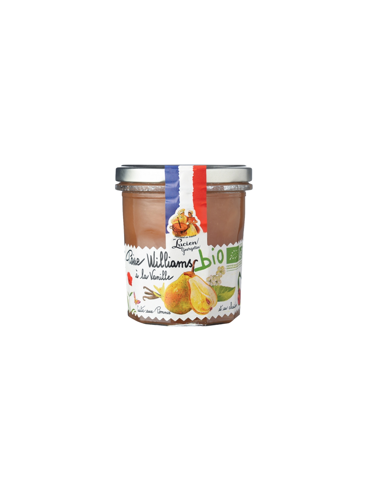 Confiture Poire Vanille Bio LUCIEN GEORGELIN