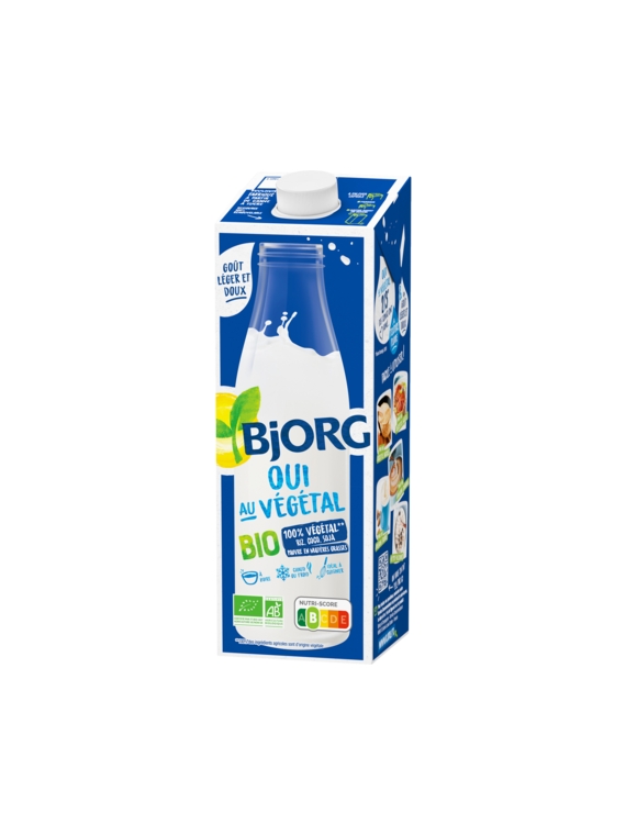 Boisson Végétale Riz, Coco & Soja Bio BJORG