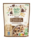 Muesli Chocolat Noir & Graines de Lin JARDIN BIO ÉTIC