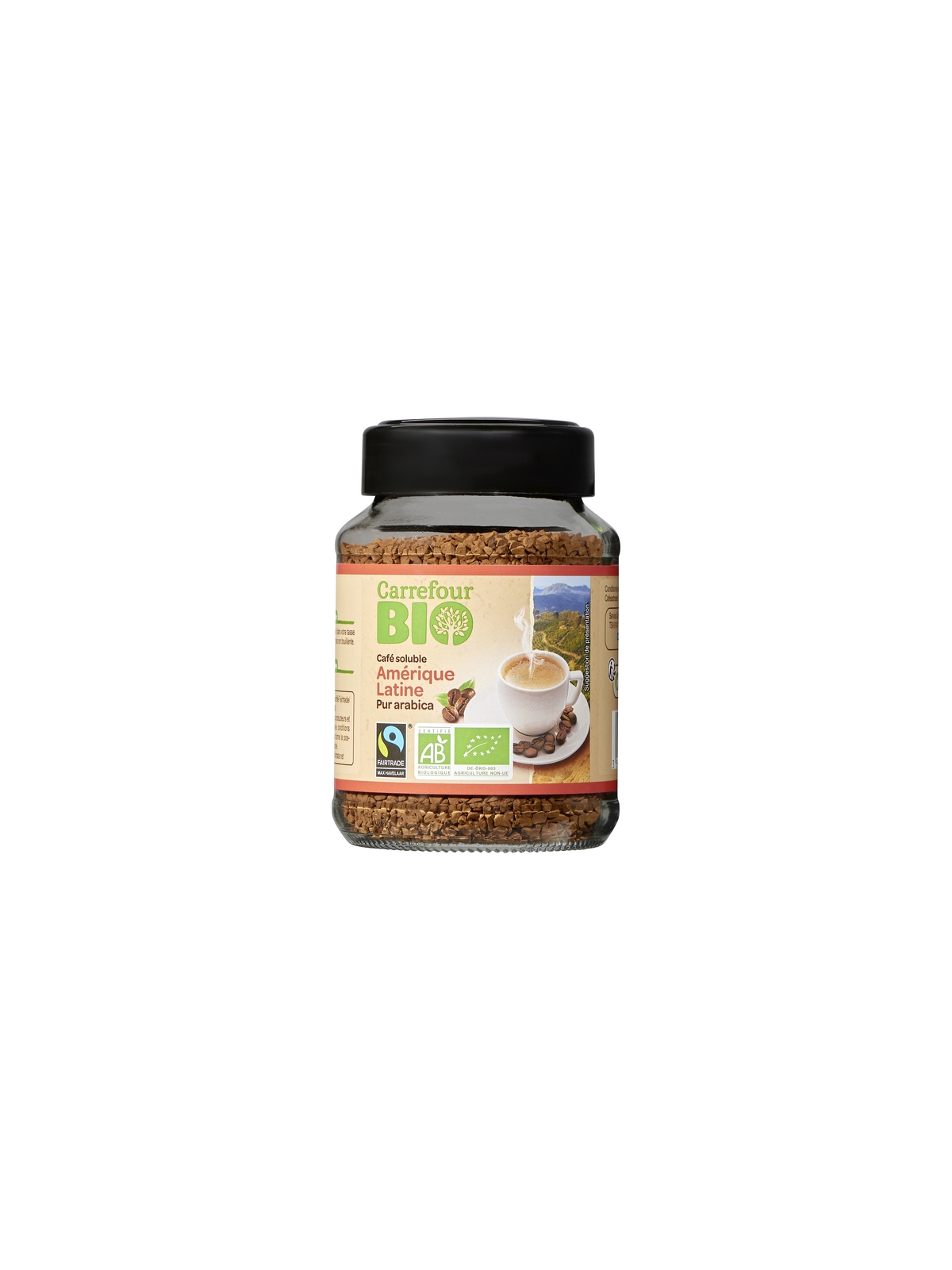 Café Soluble Pur Arabica CARREFOUR BIO