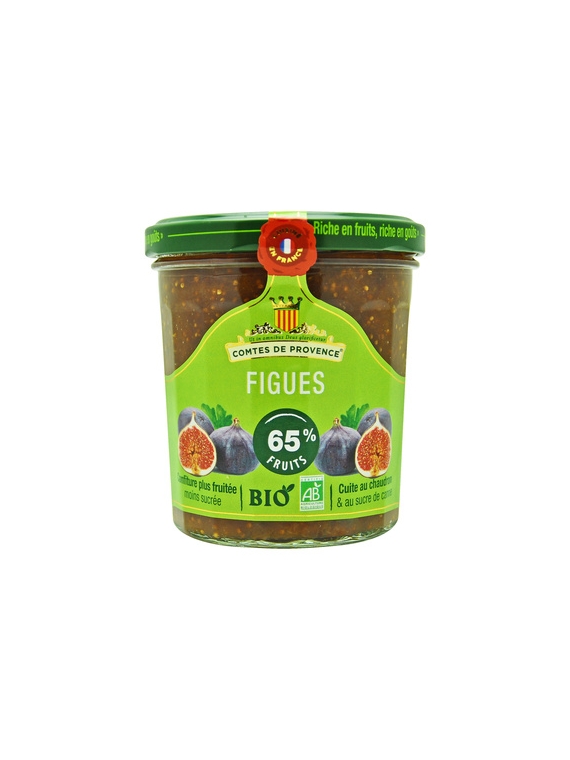 Confiture Figues Bio LES COMTES DE PROVENCE