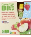 Desserts Pomme Fraise CARREFOUR BIO