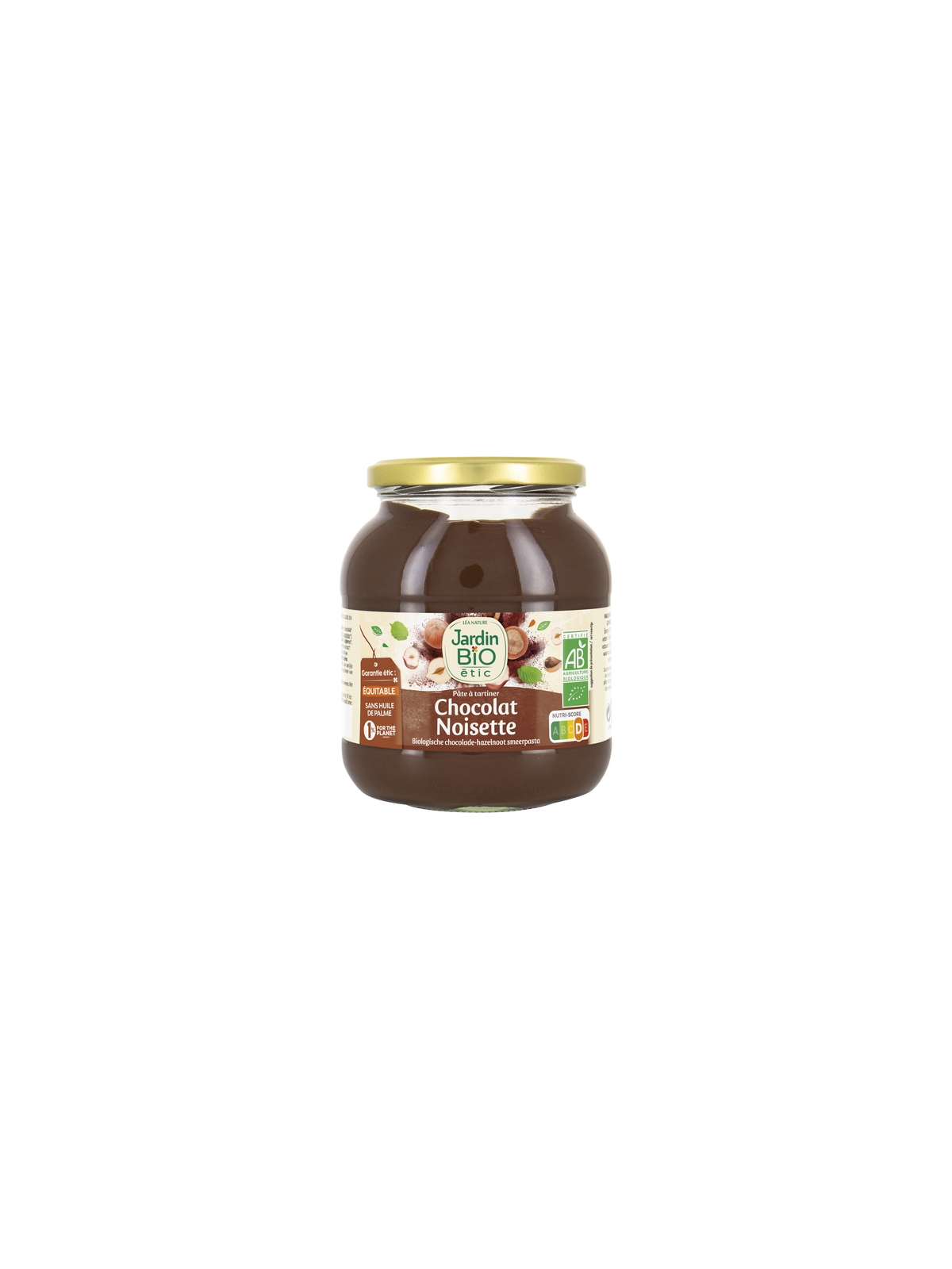 Pâte à Tartiner Chocolat Noisette JARDIN BIO ÉTIC