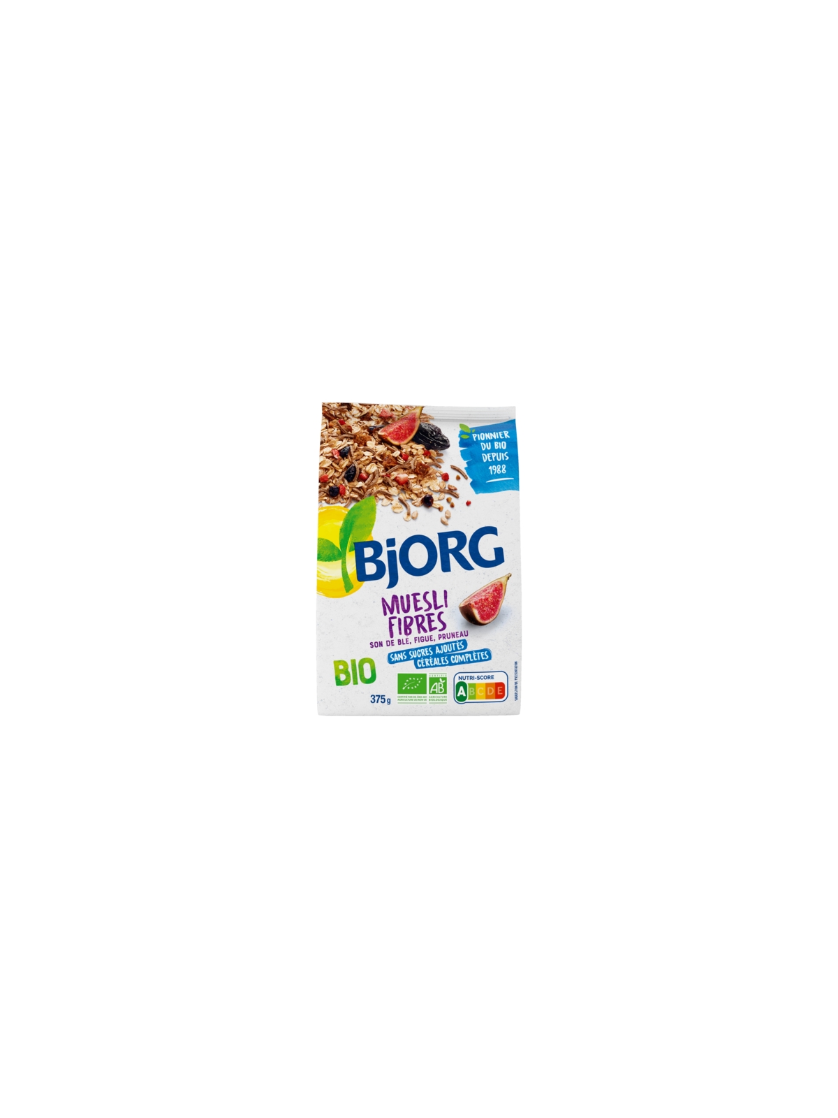 Céréales Muesli Fibres sans Sucres ajoutés Bio BJORG