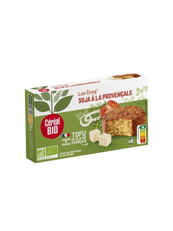 Galettes Croq' Soja à la Provençale CÉRÉAL BIO