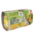 Compotes Pommes Poires Bio BLÉDINA