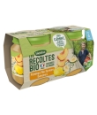 Compotes Pommes Nectarines Bananes Bio BLÉDINA