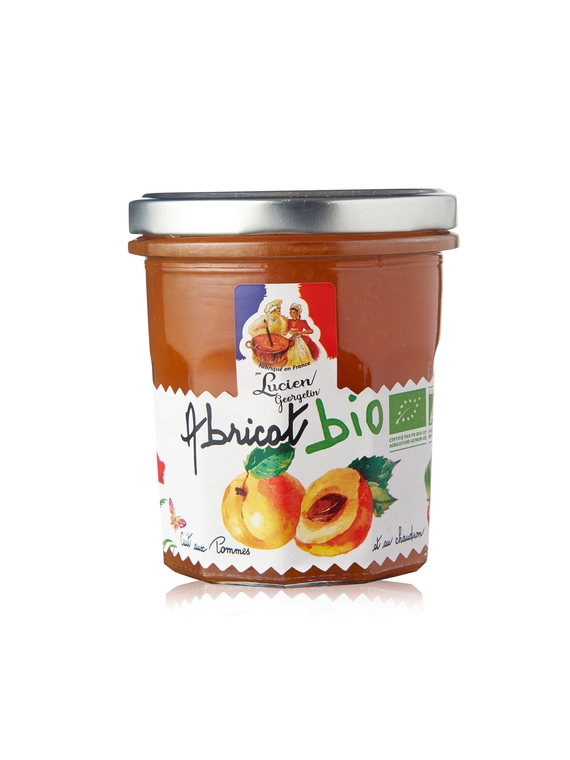 Confiture bio abricot LUCIEN GEORGELIN