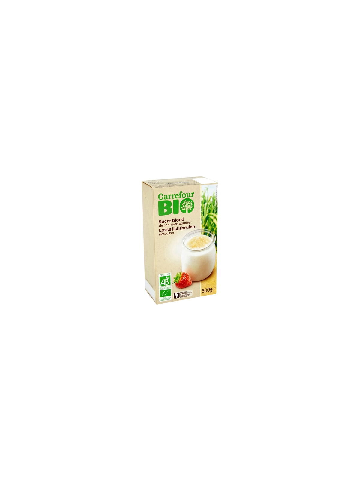 Sucre Blond de Canne en Poudre CARREFOUR BIO