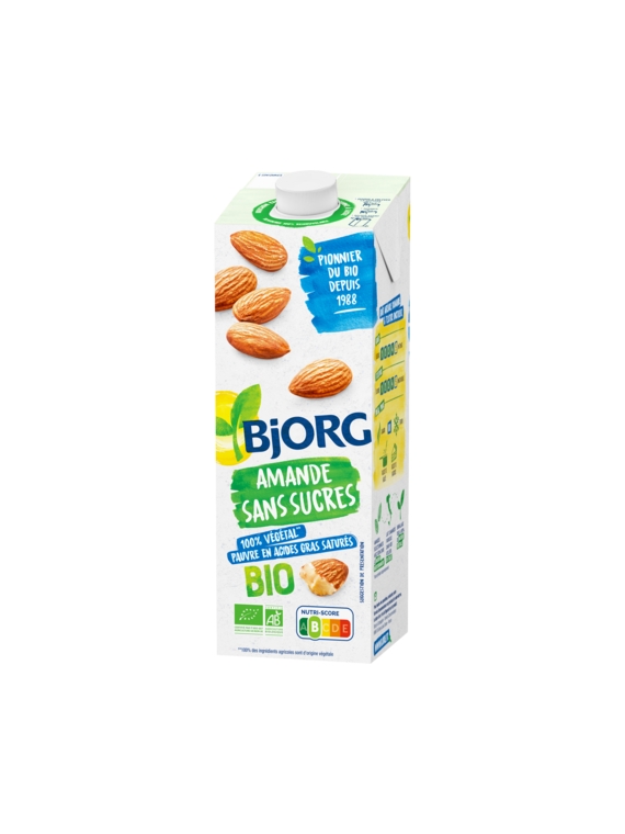 Boisson Amande Sans Sucres Bio BJORG