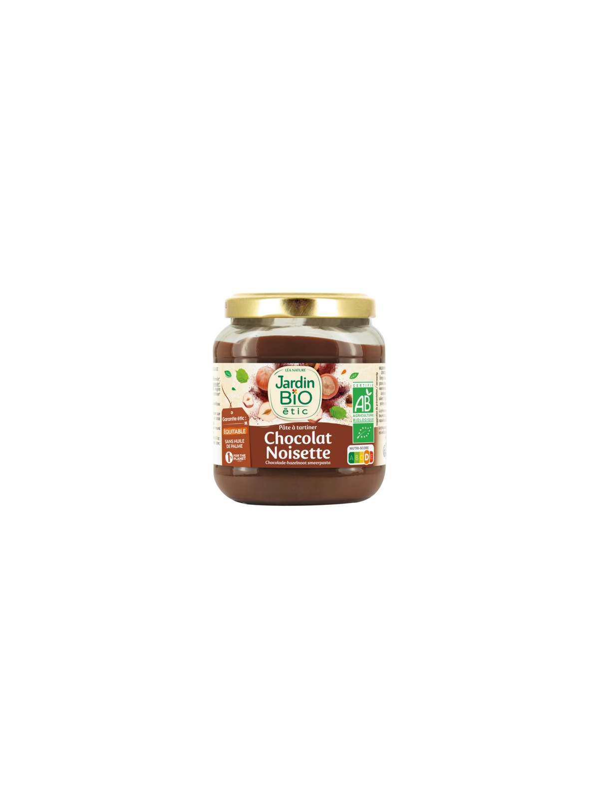 Pâte à Tartiner Chocolat Noisette JARDIN BIO ÉTIC