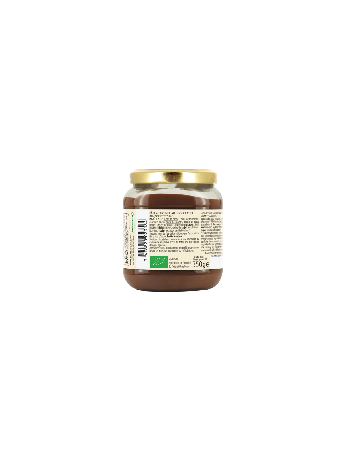 Pâte à Tartiner Chocolat Noisette JARDIN BIO ÉTIC