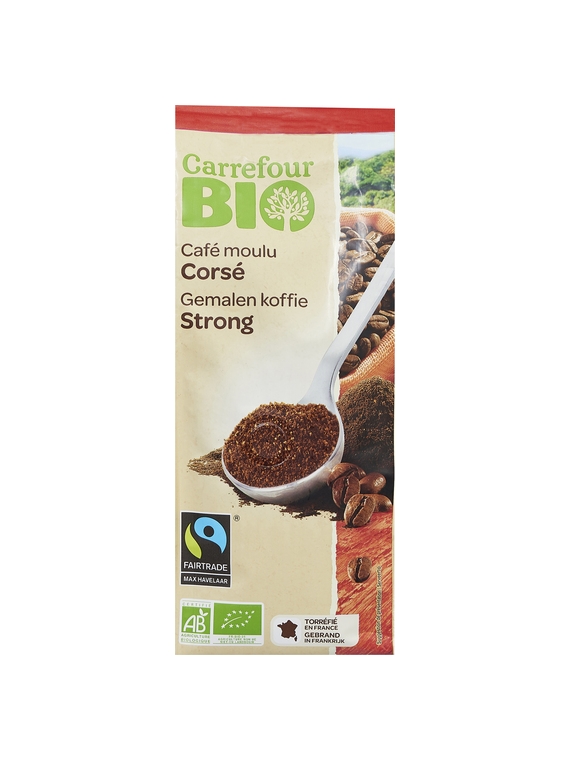 Café Moulu Corsé CARREFOUR BIO