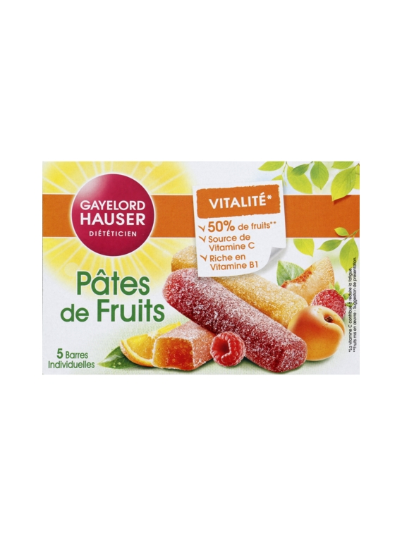 Pâtes de Fruits Vitalité GAYELORD HAUSER