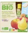 Dessert Pomme Poire Sans Sucres Ajoutés CARREFOUR BIO