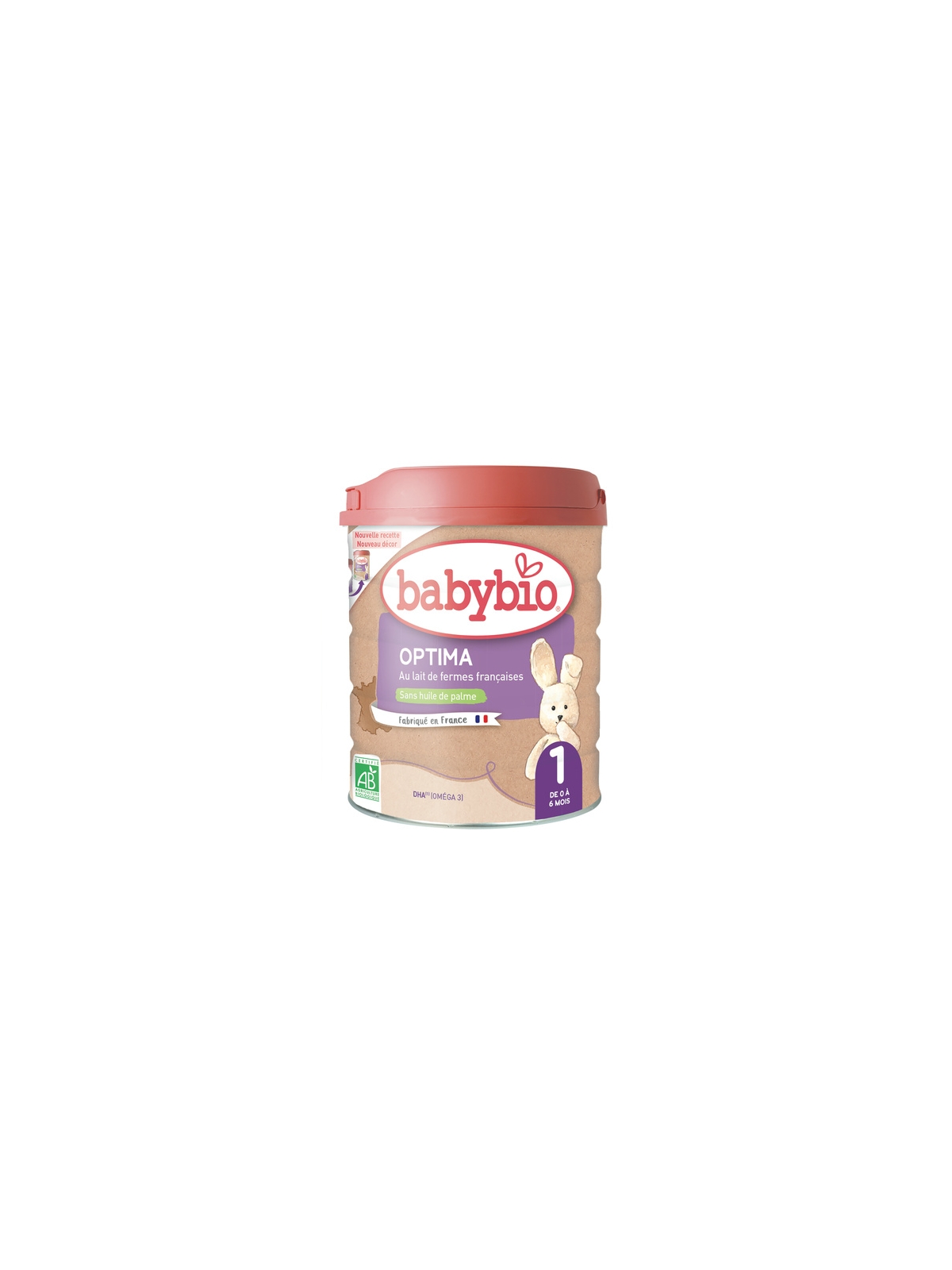 Lait bébé 1 âge en poudre optima Bio BABYBIO