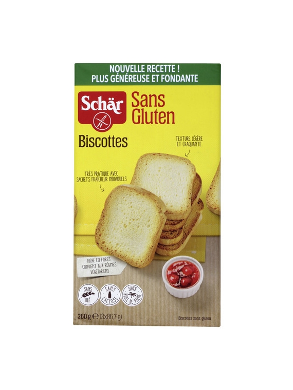 Biscottes Sans Gluten SCHÄR