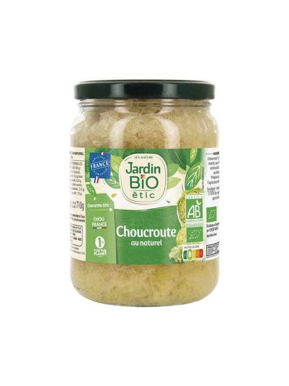 Choucroute au Naturel JARDIN BIO ÉTIC