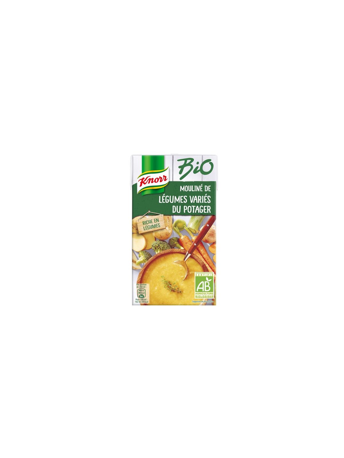 Soupe Mouliné de Légumes Variés Bio KNORR