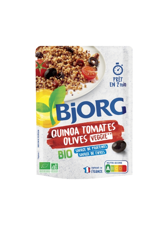 Quinoa Tomates Olives Bio BJORG