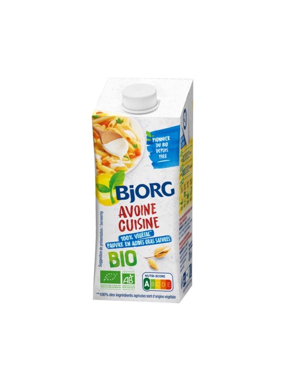 Sauce Avoine Cuisine Bio BJORG