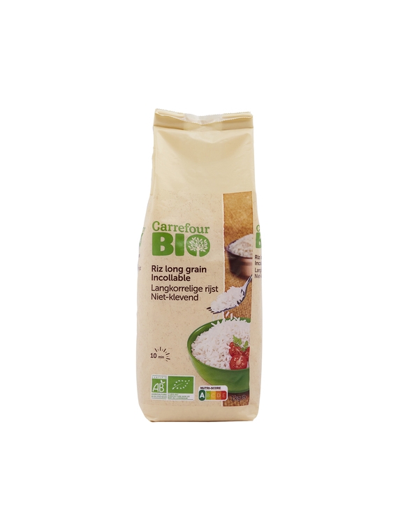 Riz Long Grain Incollable CARREFOUR BIO