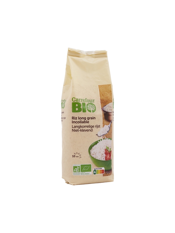 Riz Long Grain Incollable CARREFOUR BIO