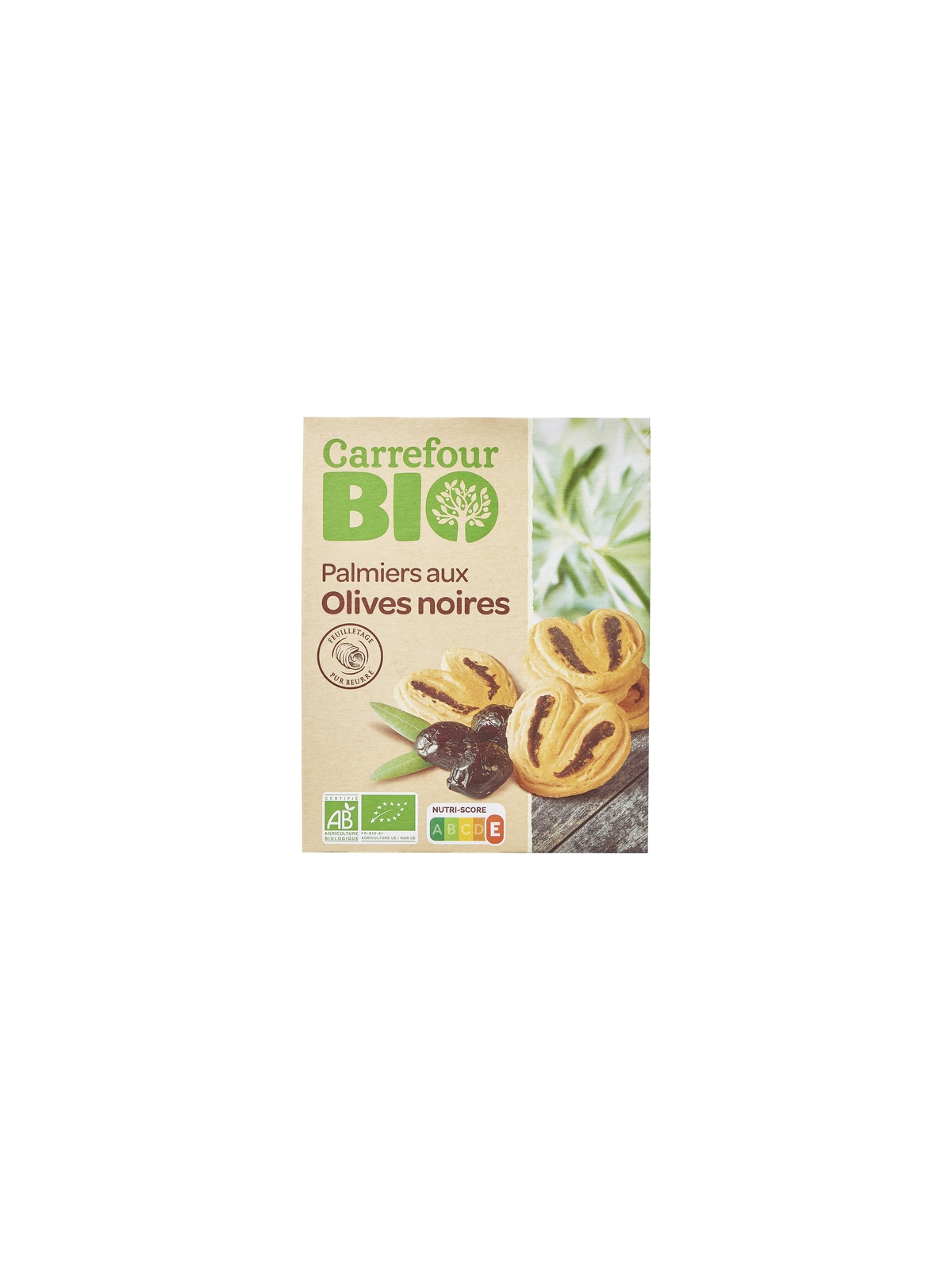 Palmiers aux Olives Noires CARREFOUR BIO