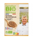 Graines de Lin Brun CARREFOUR BIO