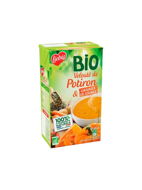 Velouté Potiron & Graines de Courge Bio LIEBIG