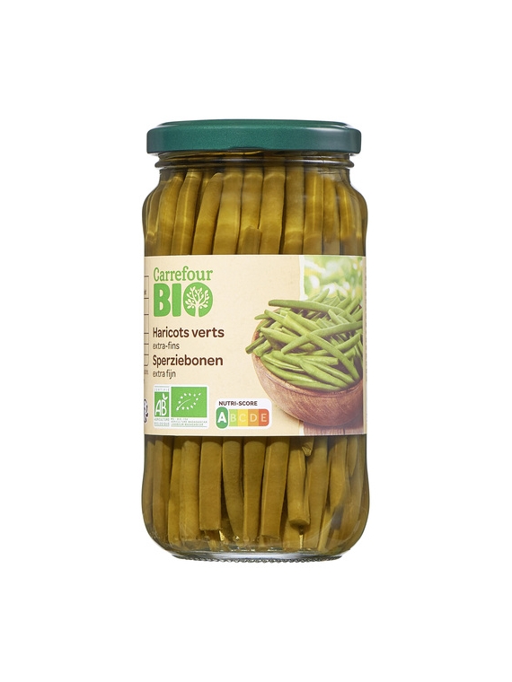 Haricots Verts Extra Fins CARREFOUR BIO