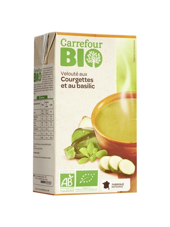 Soupe aux Courgettes & Basilic CARREFOUR BIO