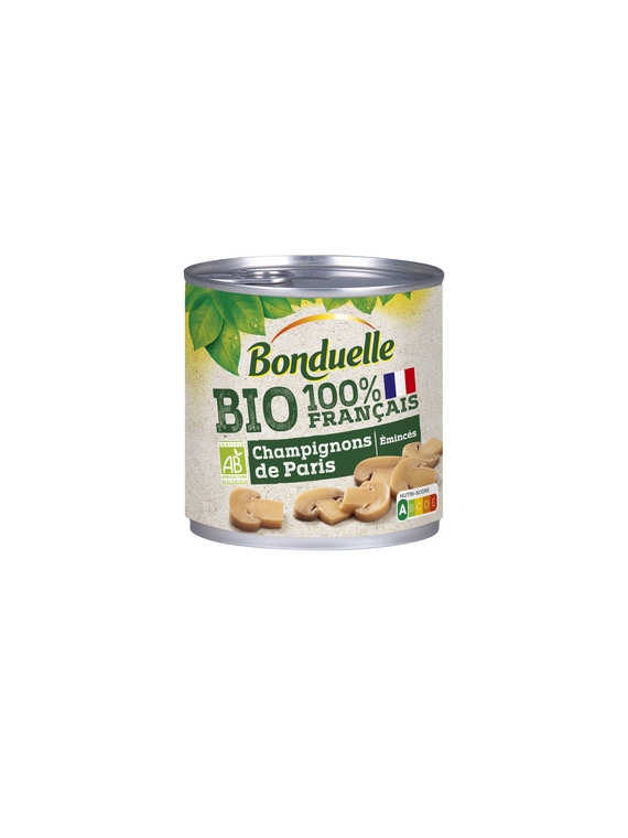 Champignons de Paris Émincés Bio BONDUELLE