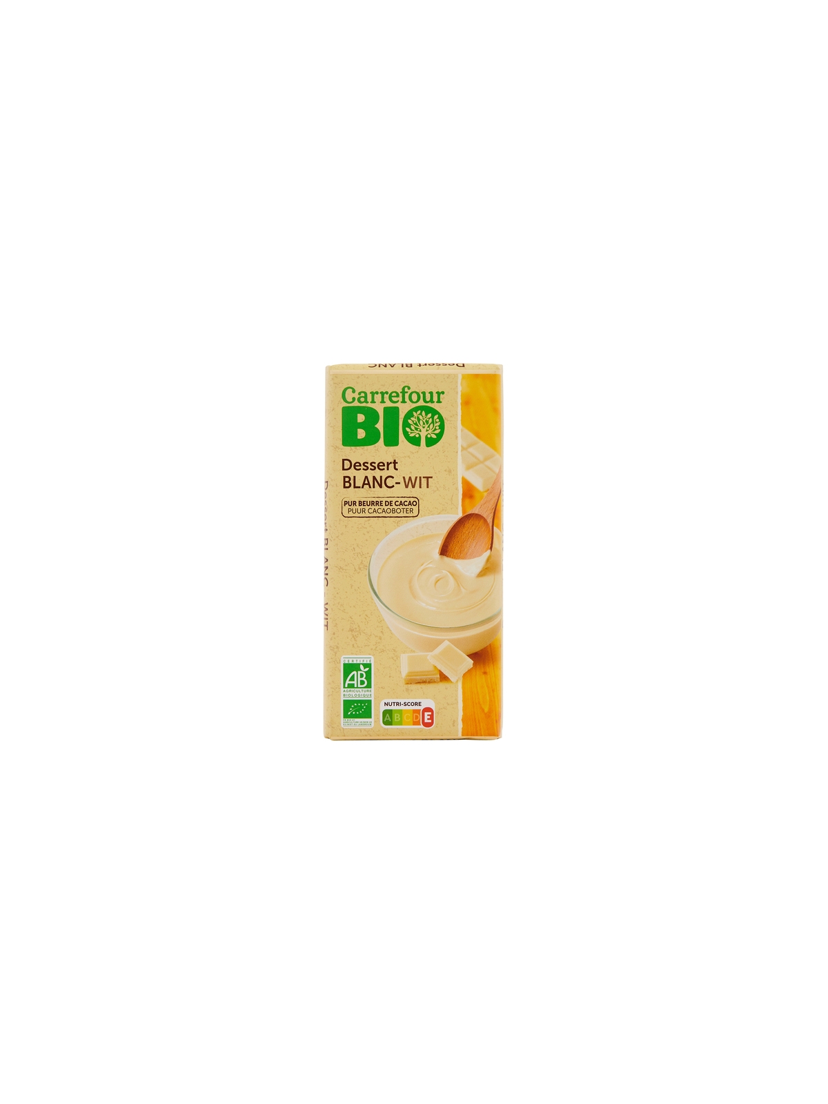 Tablette de Chocolat Blanc CARREFOUR BIO