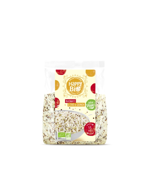 Riz Basmati & Quinoa HAPPY BIO