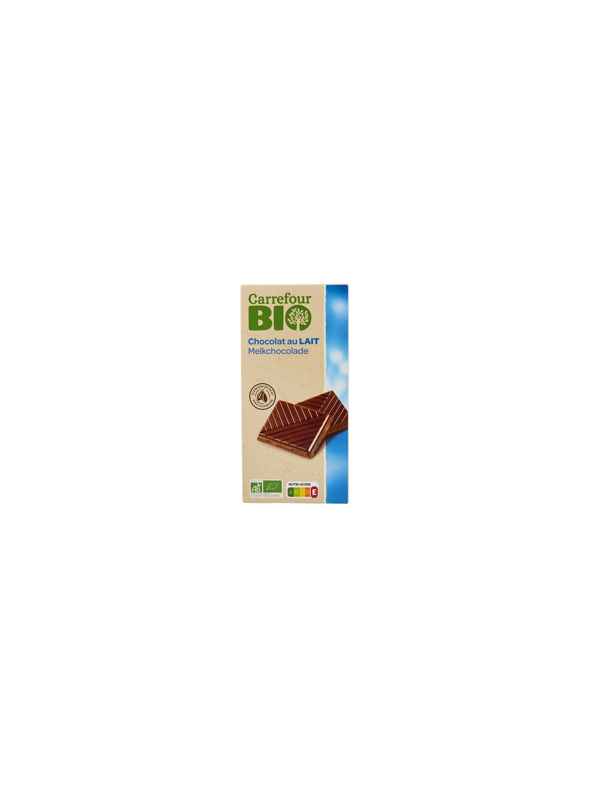 Chocolat au Lait CARREFOUR BIO