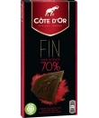 Tablette de Chocolat Noir Extra CÔTE D'OR