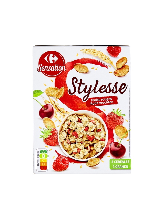 Céréales Fruits Rouges Stylesse CARREFOUR SENSATION