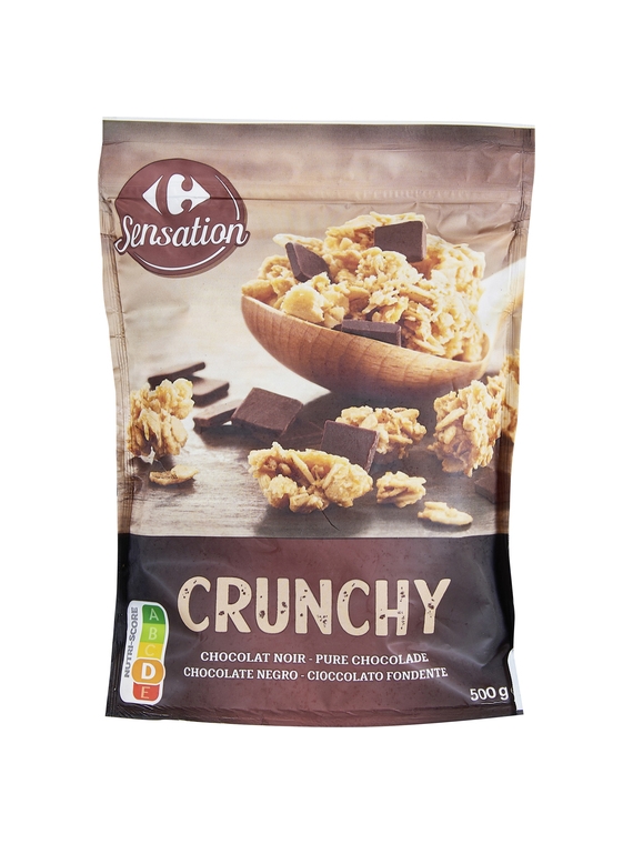 Céréales Muesli Chocolat Noir Crunchy CARREFOUR SENSATION