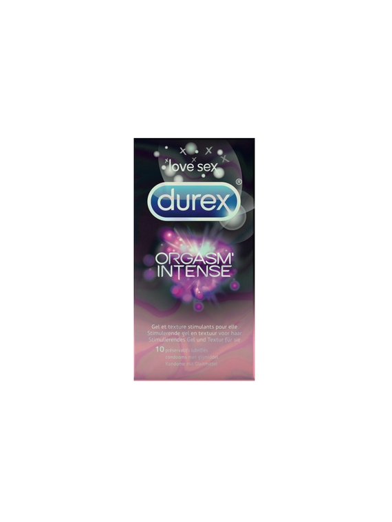 Préservatifs Orgasm'Intense DUREX