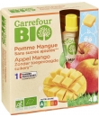 Compotes Pommes Mangues CARREFOUR BIO